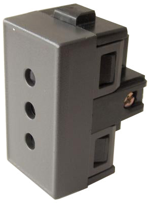 Presa 10A 250V - grigia - SIEMENS
