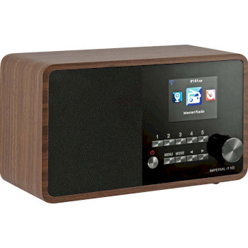 i110 Wi-Fi Internet Radio with Media Player Function Wood Look