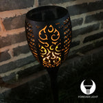 Luce solare a fiamma da giardino 12LED 300mAh Ni-Mh IP65 E6080 RTV100010 5900495890115