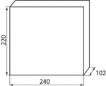Quadro elettrico di distribuzione da incasso KDB 8 moduli Kanlux 5905339236173 23617 KA2060