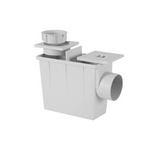 Pozzetto pluviale sifonato in PP 90/110mm PPL110 2PPL110 P1520