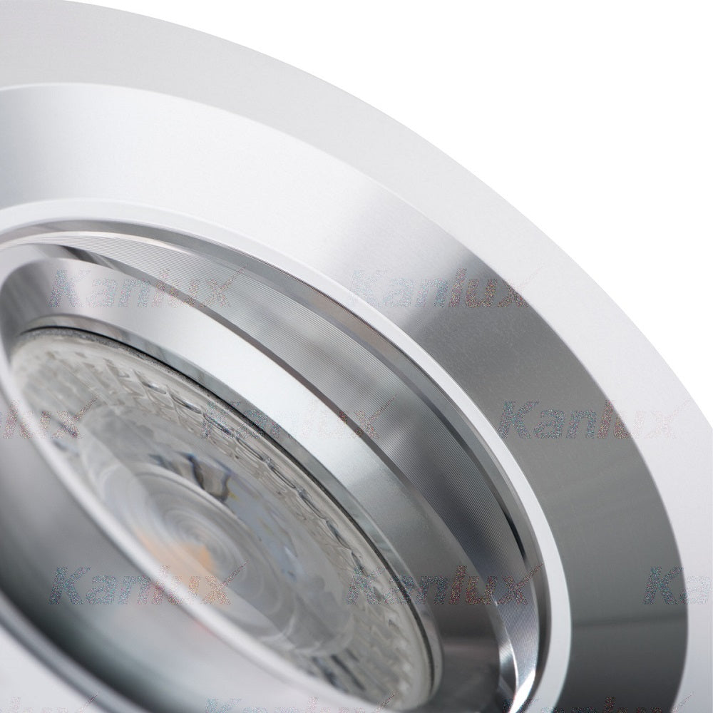 Anello per faretti COLIE color alluminio Kanlux 26742 5905339267429 KA2248