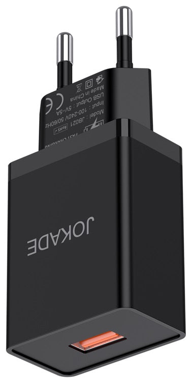 Caricabatterie USB 5V 3A nero JB047