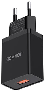 Caricabatterie USB 5V 3A nero JB047 F2610