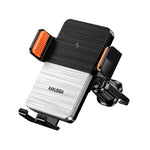 Supporto auto con ricarica wireless 15W e chiusura elettrica per bocchetta aria 6921042141992 KSC-1187 F4600