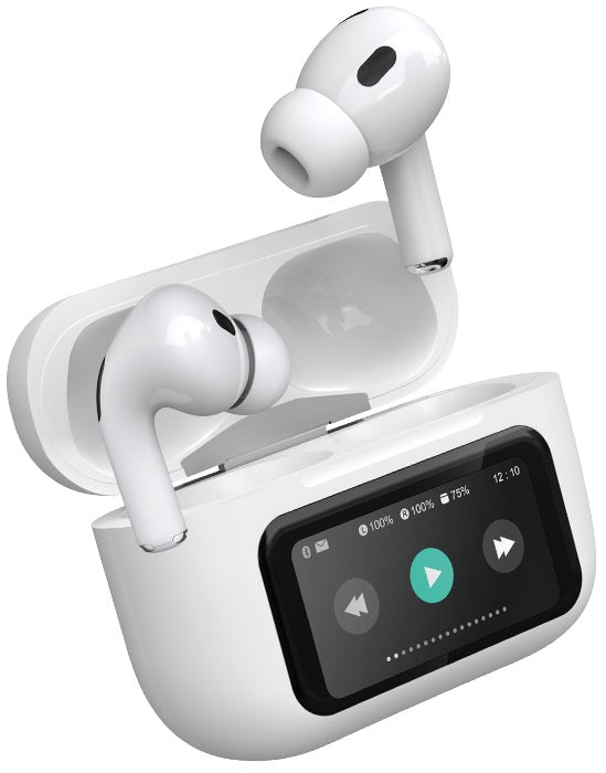 Cuffie auricolari Bluetooth con display Touch Screen LED e cancellazione rumore ANC+ENC KSC-1463 6921042141626 KSC-1463 F4385