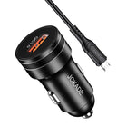 Caricabatterie per smartphone per auto microUSB 3A 18W JH039  6921042138534 F3010