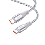 Cavo per alimentazione e sincronizzazione Type-C - Type-C in Silicone Antifiamma 1 m 100W JA030 6921042133713 F4720