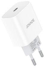 Caricabatterie USB tipo C ricarica rapida 3A 27W bianco JB068 6921042139081 F2970