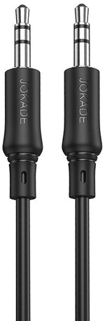 Cavo audio stereo jack audio 3.5mm 1m nero JA004 F2590