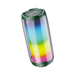 Altoparlante Bluetooth portatile verde scuro con luci LED RGB e audio surround KSC-611 6921042121659 F4700