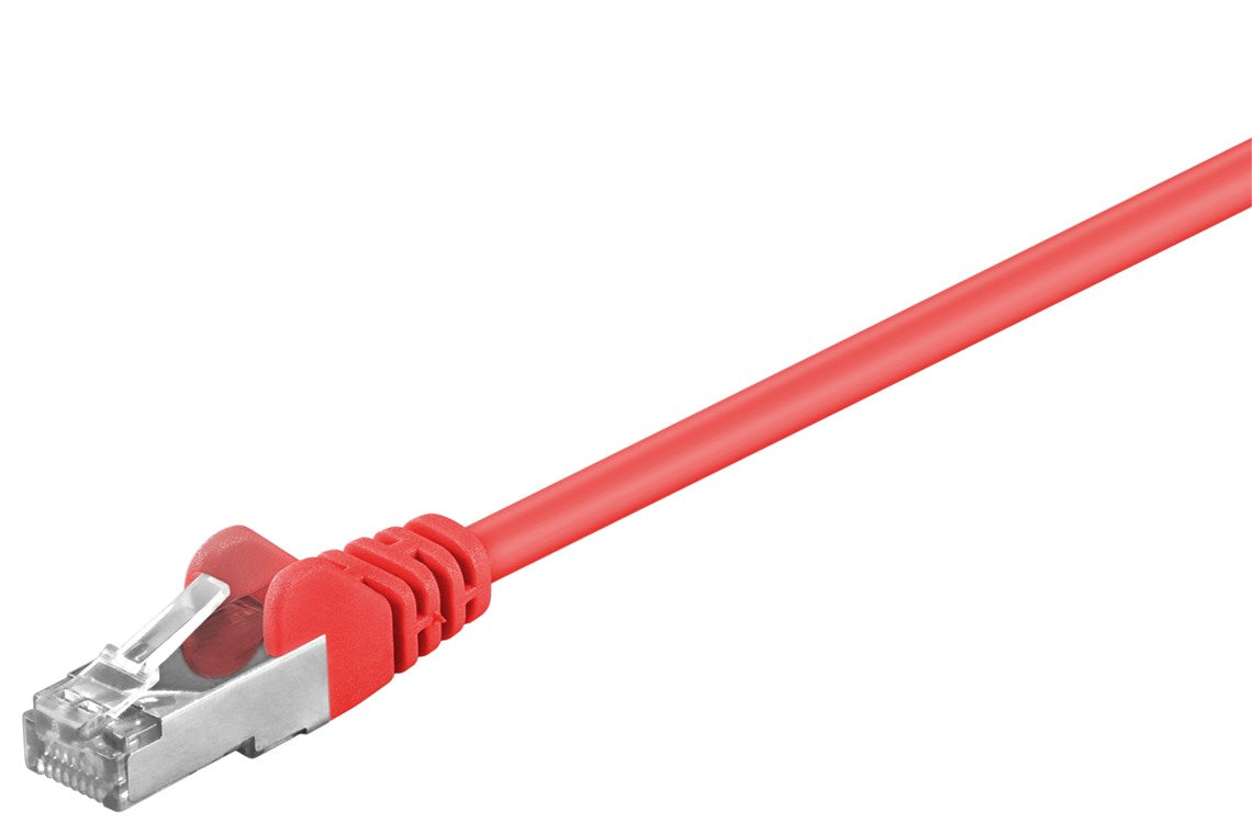 CAT 5e cavo patch SF/UTP rosso 05 m