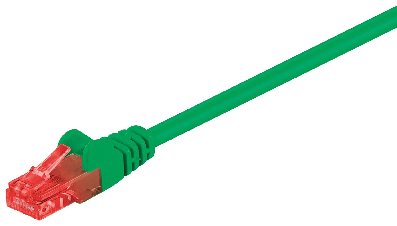 CAT 6 cavo patch U/UTP Verde conduttore di alluminio placcato di rame CCA 3 m