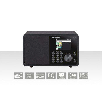 DIRA M 1 A EWF Compact Mono Multifunction Radio Black