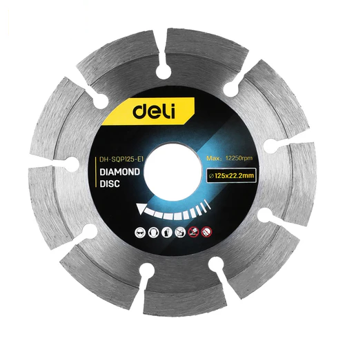 Disco diamantato Deli Tools 125 x 22,2 mm EDH-SQP125-E1 6975495593556 U798