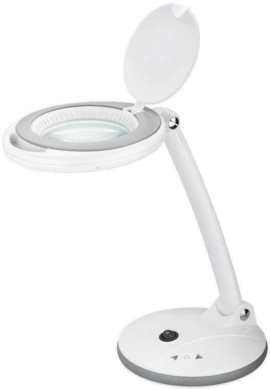 LED lampada d'ingrandimento da tavolo 6 W bianco