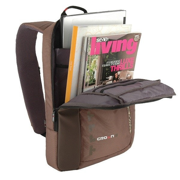Zaino per notebook 15.6" Marrone