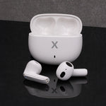 Cuffie auricolari Bluetooth bianche TWS MXBE-03 MOB1550 OEM0002436 5907457715691
