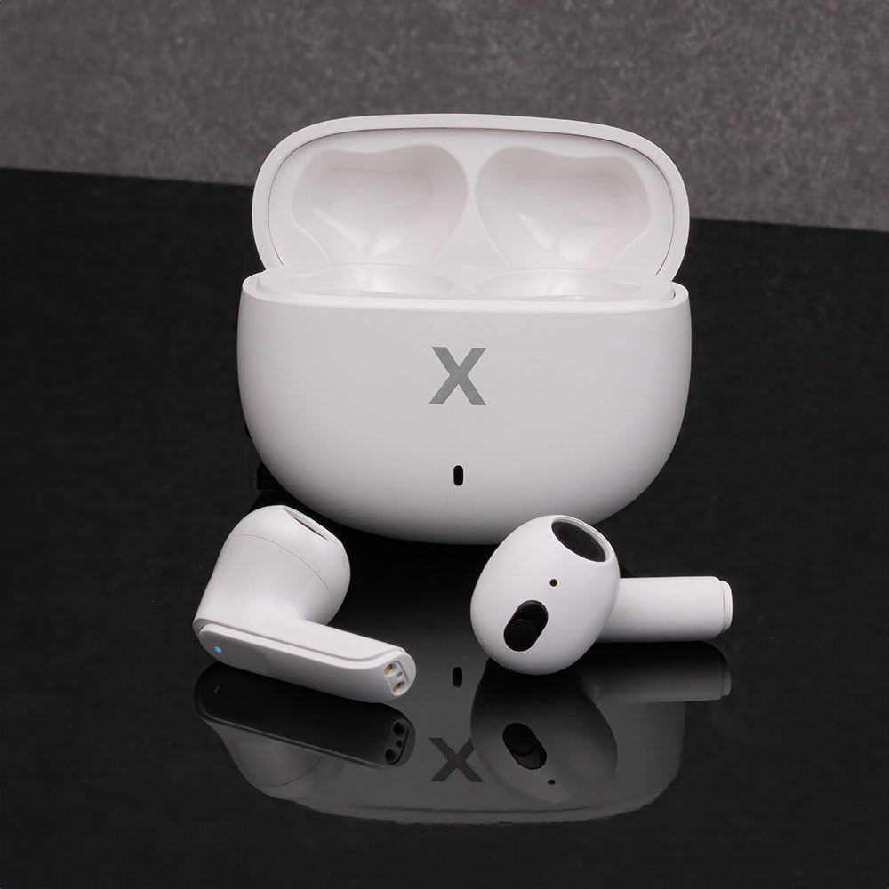 Cuffie auricolari Bluetooth bianche TWS MXBE-03 MOB1550 OEM0002436 5907457715691
