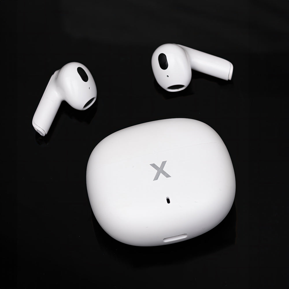 Cuffie auricolari Bluetooth bianche TWS MXBE-03 MOB1550 OEM0002436 5907457715691