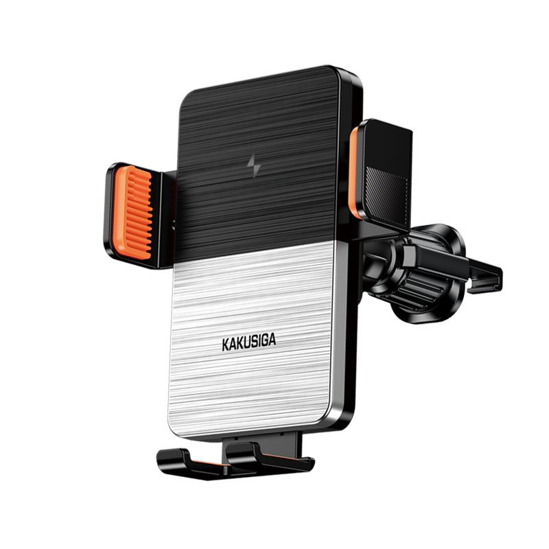 Supporto auto con ricarica wireless 15W e chiusura elettrica per bocchetta aria 6921042141992 KSC-1187 F4600