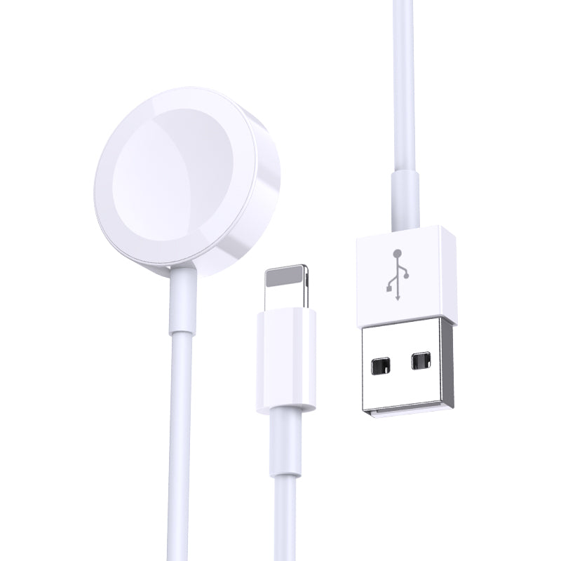 Caricabatterie wireless 2in1 USB/USB Ligtning per iWatch e iPhone JA038 6921042136462 F2990