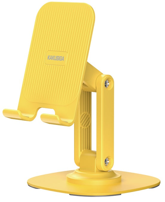 Supporto pieghevole per smartphone da tavolo giallo KSC-1159