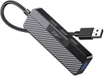 Adattatore hub USB 4 in 1 1xUSB 3.0 e 3xUSB 2.0 nero  JC009-K 6921042138022 F4820