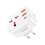 Adattatore da viaggio con prese USB 3.4A 69210420810 JB074