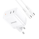 Caricabatterie ricarica rapida USB-C 30W con cavo USB-C - USB-C JB084 6921042141336 F4745