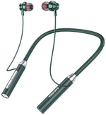 Cuffie auricolari da collo Bluetooth verdi  KSC-833 F2810