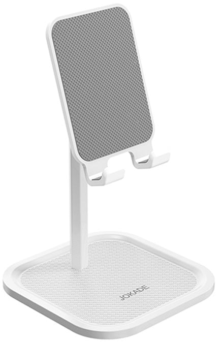 Supporto da tavolo per smartphone e tablet bianco JE008