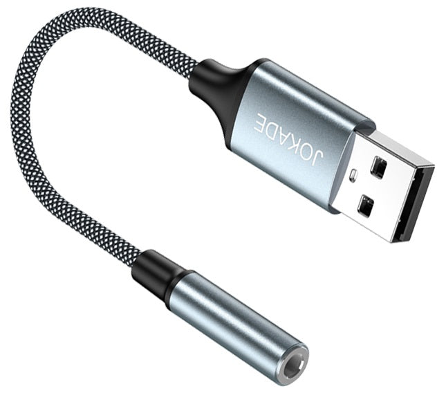 Adattatore audio jack 3.5mm - USB  6921042140117 JC010 F4070