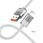 Cavo per alimentazione e sincronizzazione USB - Lightning 1,2 m Grigio 5A JA044 6921042141077 F4710