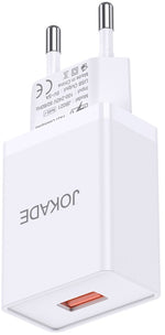 Caricabatterie USB 5V 3A bianco JB047 F2620