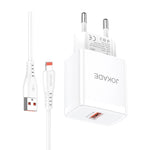 Caricabatterie lightning USB 22.5W bianco JB098