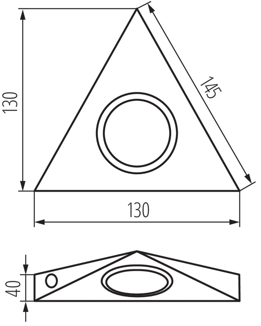 Lampada sottopensile spot 12V ZEPO Kanlux 5905339043863 4386 KA2253