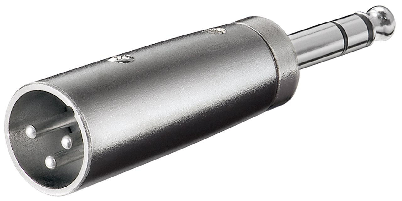 Adattatore XLR AUX jack da 635 mm spina stereo a spina XLR