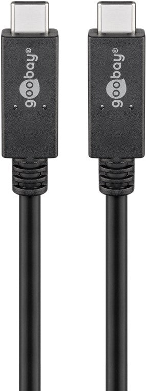 Cavo USB-C USB 3.2 Gen 2x2 USB-PD 5A 1 m nero