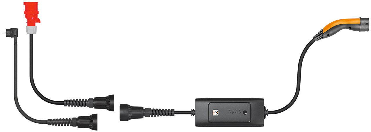 Set di stazioni di ricarica portatile Universal Tipo 2 fino a 11 kW 6 m