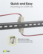 Alimentatore per guida DIN 5 VDC 2,4A 12 W 59574 4040849595745 F1672