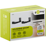 Supporto universale a parete per soundbar Goobay nero