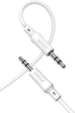 Cavo audio stereo jack audio 3.5mm 1m bianco N040