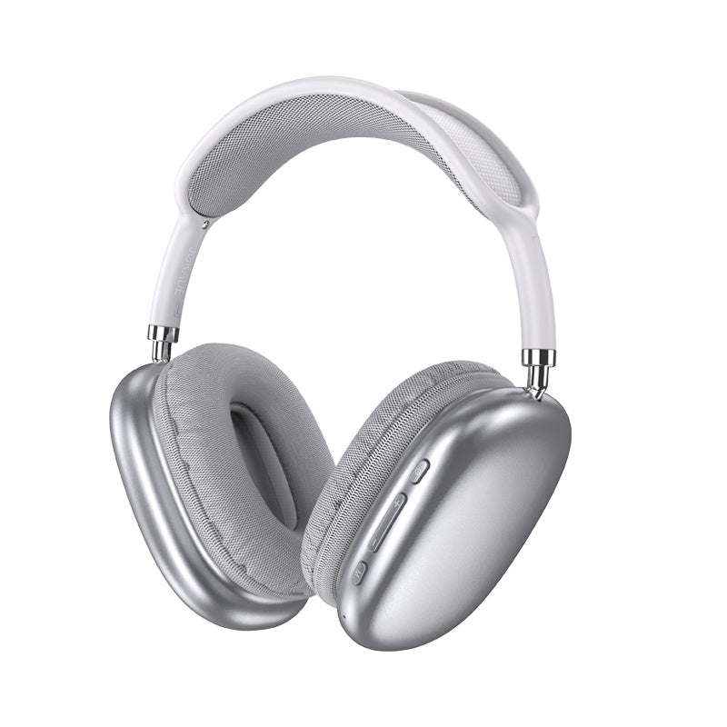 Cuffie ad archetto Bluetooth con ingresso AUX color argento  JI011 6921042132624 JI011 F4100