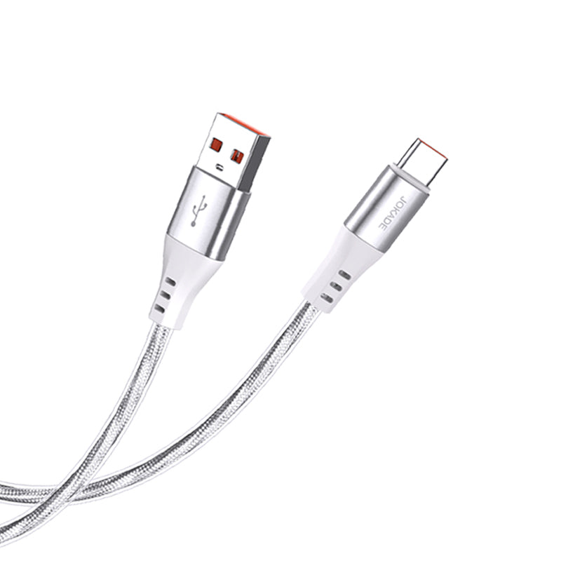 Cavo per alimentazione e sincronizzazione USB - Type-C in Silicone Antifiamma 1 m 5A JA030 6921042133676 F4715