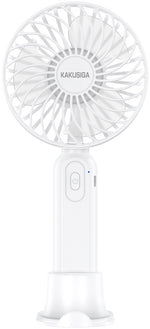 Ventilatore ricaricabile portatile con supporto da tavolo bianco KSC-1510 F2570