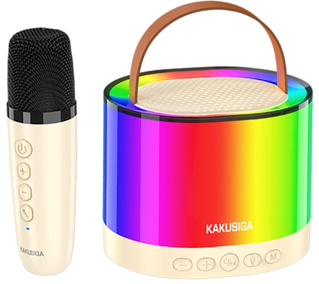Cassa acustica portatile Bluetooth/SD/AUX luci LED 5W con microfono KSC-1006 F2475