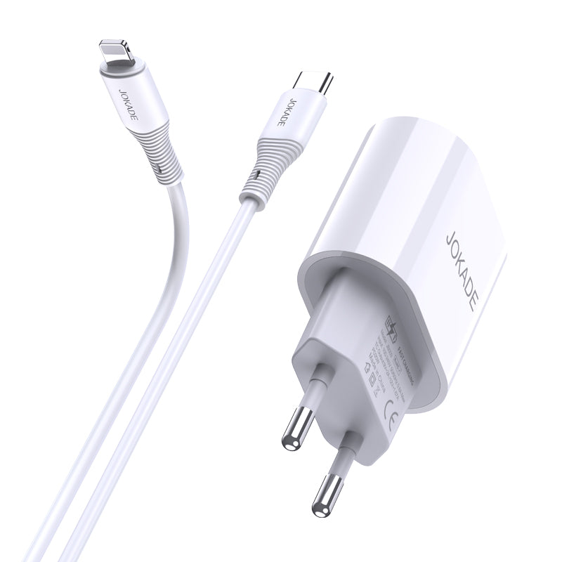 Alimentatore caricabatterie USB type C/Lightning 9V-2A/12V-1.67A PD20W JB010 F2170