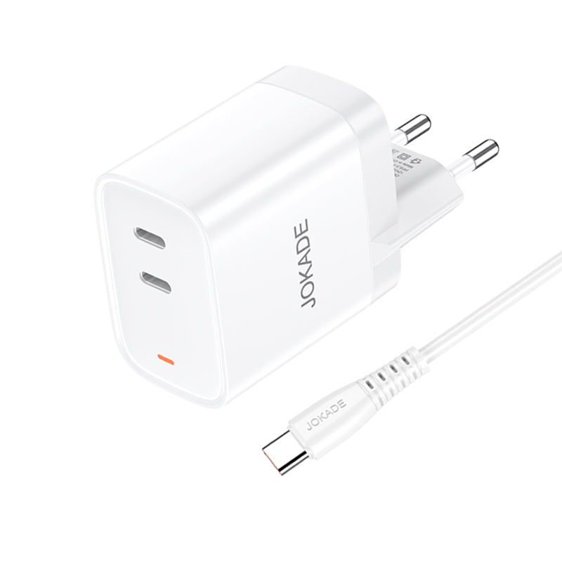 Caricabatterie ricarica rapida USB-C 30W con cavo USB-C - USB-C JB084 6921042141336 F4745