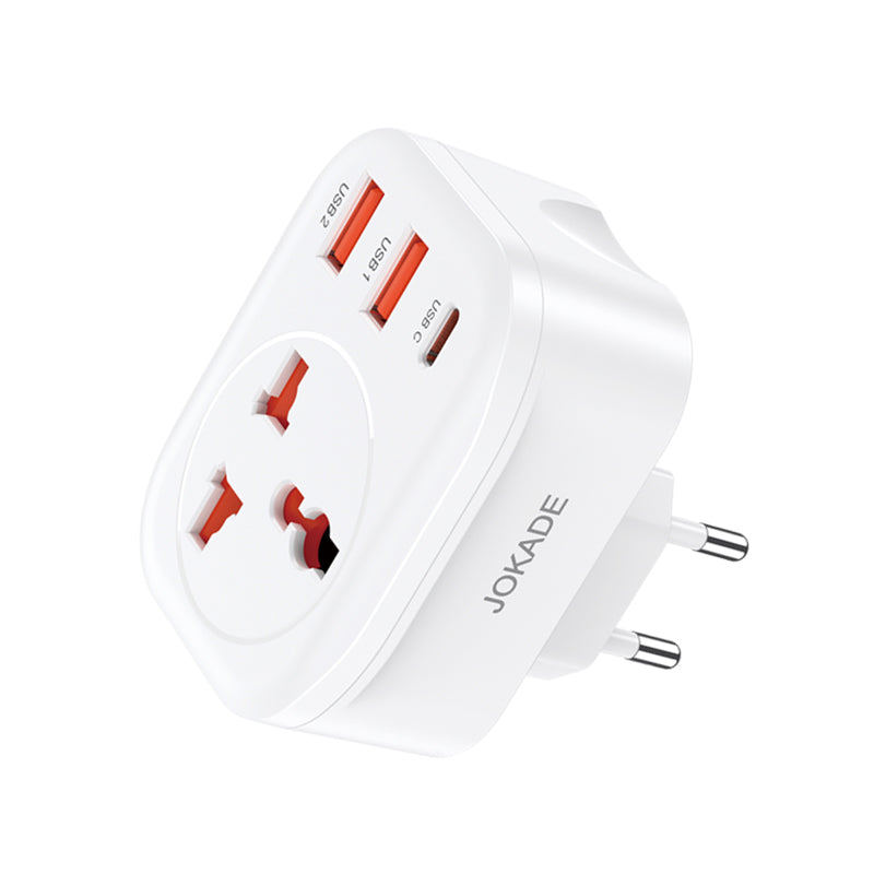 Adattatore da viaggio con prese USB 3.4A 69210420810 JB074